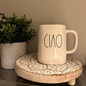 Rae Dunn, Ciao, ceramic mug, new without tags